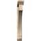 Ekena Millwork Imperial Slat Rough Sawn Bracket w/ Offset Brace, Douglas Fir, 6"W x 46"D x 46"H BKT0604X46X46IMP06RDF - alternate 3